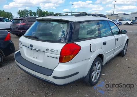 2007 Subaru Outback 2.5I из США, поврежденный, VIN 4S4BP61C377323794